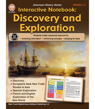 Interactive Notebook: Discovery and Exploration Resource Book, Grades 5 - 8