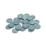 Plastic Coins - Nickels (Set of 100)