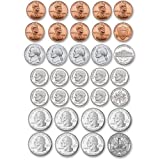 Ashley US Coins Die-Cut Magnets, Multi