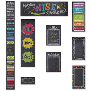 Chalk It Up! Behavior Clip Chart Mini Bulletin Board Set