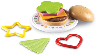 Learning Resources Burger Shapes,Multi-color,5" (DISC)