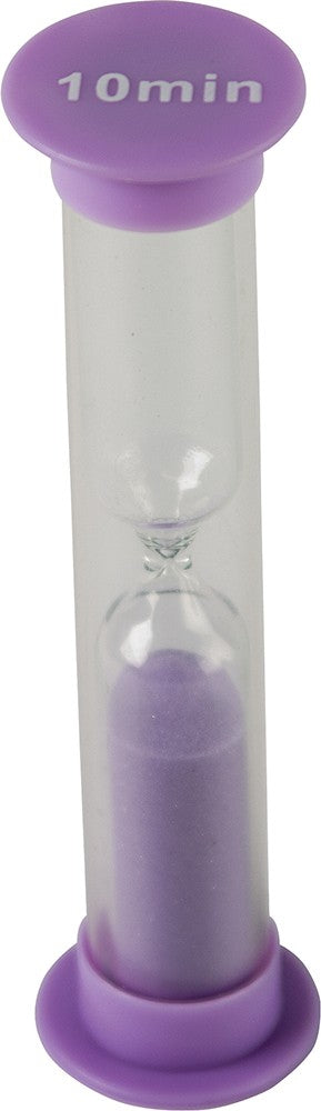 Small 10 Minute Sand Timers - Set of 4