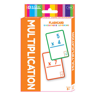 BAZIC Multiplication Flash Cards (36/Pack)