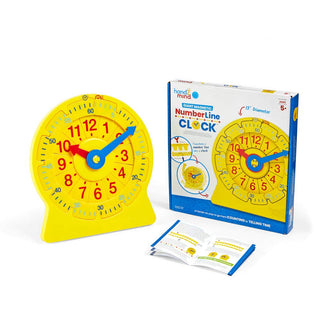 NumberLine 13" Clock™, Magnetic Demonstration Clock