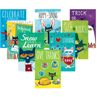 Pete the Cat Holiday and Seasonal Poster Set