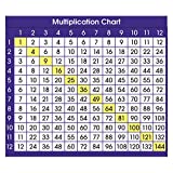 Multiplication Chart Adhesive Desk Plate