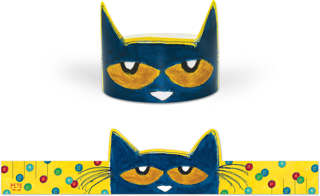 Pete the Cat crowns, set of 30
