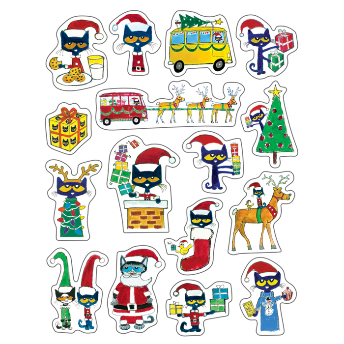 Pete the Cat Christmas Stickers — CM School Supply