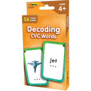 Decoding CVC Words Flash Cards