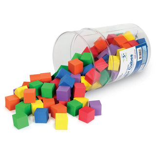 Soft Foam One-Inch Color Cubes™