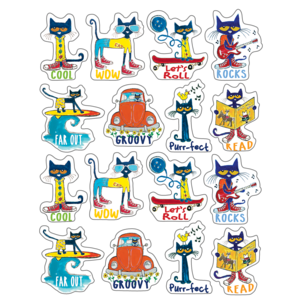 Pete the Cat stickers pack