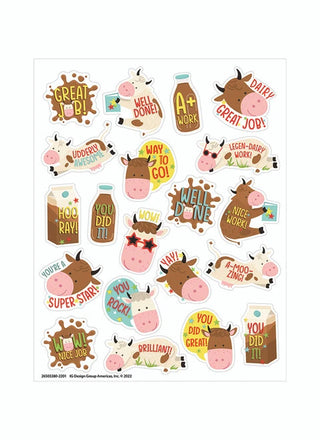Brown Cows Scented Stickers