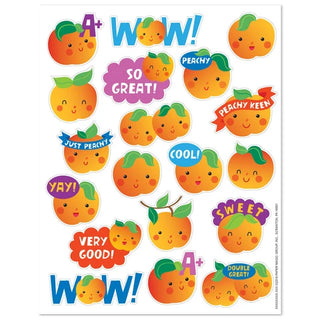 Peach Scented Stickers