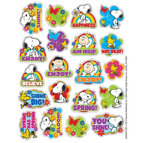 Peanuts® Spring Stickers – CM School Supply