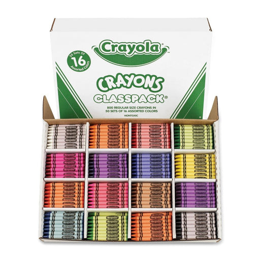 DOLLAR DEAL Colorful Crayons (Labeled and Expressive Crayons
