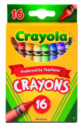 Crayola¨ Regular Size 16ct Crayons