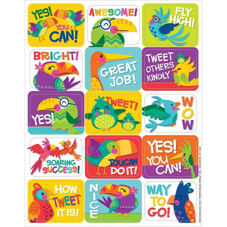 You Can Toucan Motivational Stickers