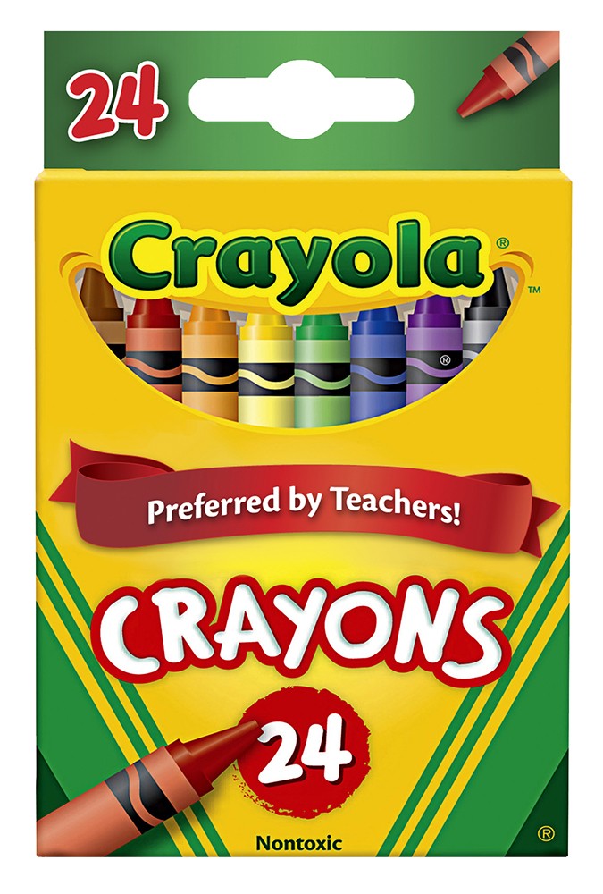 Crayola® Regular Crayons (24 count) — CM School Supply