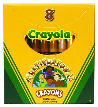 Crayola® Large Multicultural Crayons (8 count)