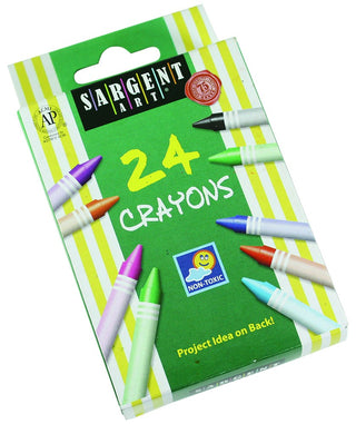 Sargent Art® Regular Crayons (24 count)(DISC)