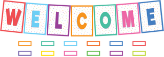 Colorful Welcome Bulletin Board
