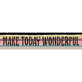 Wonderfully Wild Make Today Wonderful Banner