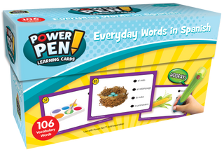 Power Pen¨ Learning Cards: Everyday Words in Spanish