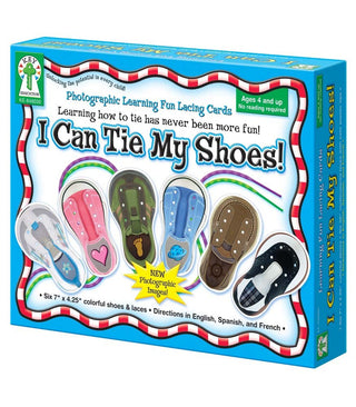 I Can Tie My Shoes! Learning Fun Lacing Cards
