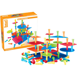 Tall Stackers Pegs Building Set