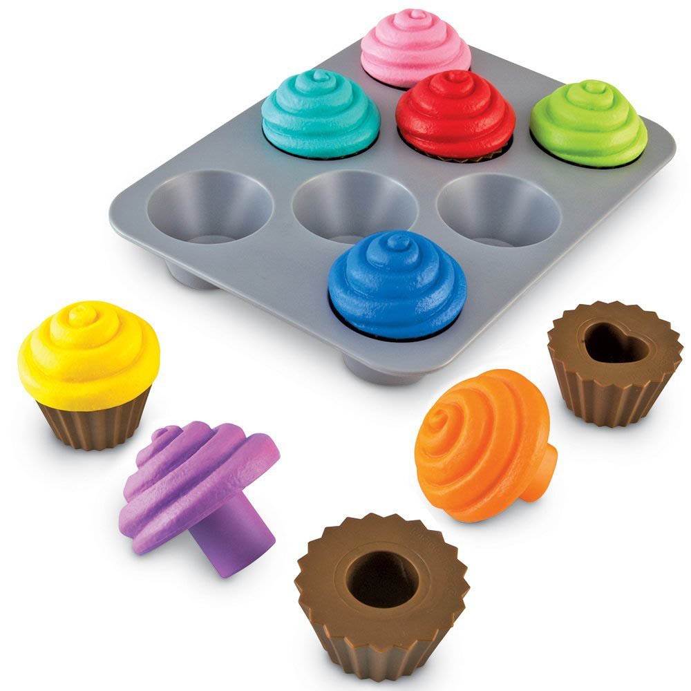 Smart Snacks Shape Sorting Cupcakes Learning Resources