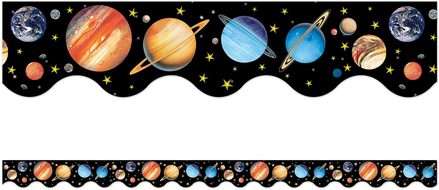 Teacher Created Resources Solar System Border Trim, Multi Color — CM ...