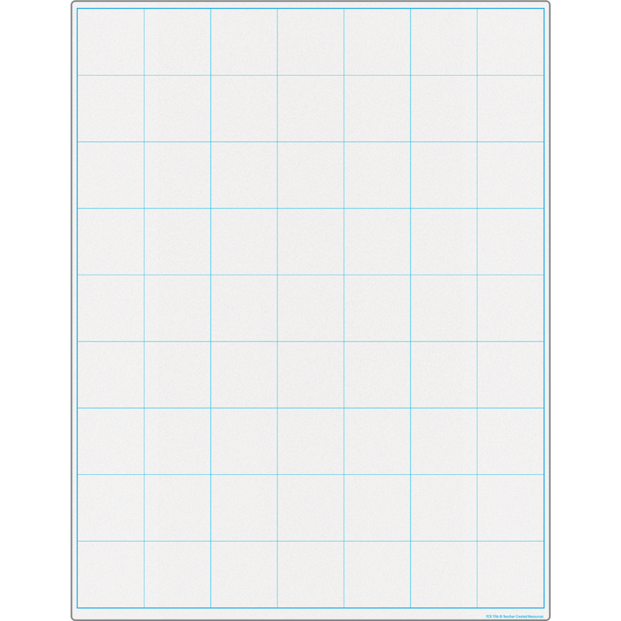 Graphing Grid Large Squares Write-On/Wipe-Off Chart – CM School Supply