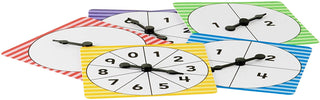 Teacher Created Resources Number Spinners, Set of 5 (20637)