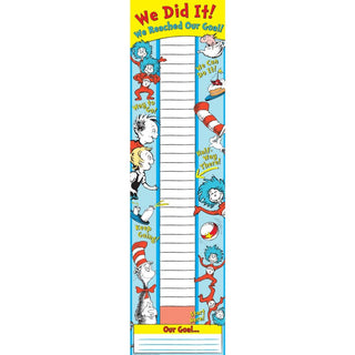 Dr. Seuss Goal Setting Vertical Banner