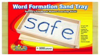 Word Formation Sand Tray
