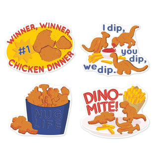 Jumbo Scented Stickers - Chicken Nuggets