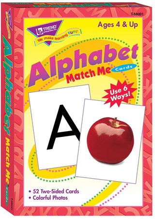 Alphabet Match Me Flash Cards