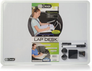 EZDesk Magnetic Dry Erase Lap Desk with Graph Ruling