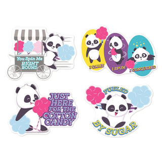 Jumbo Scented Stickers - Cotton Candy