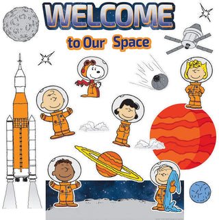 Snoopy NASA Welcome Mini Bulletin Board Set