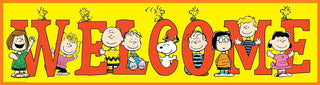 Peanuts General Welcome Poster