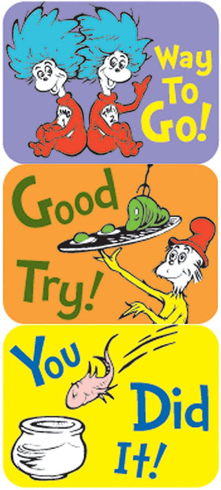 Dr. Seuss Classroom Back to School Stickers