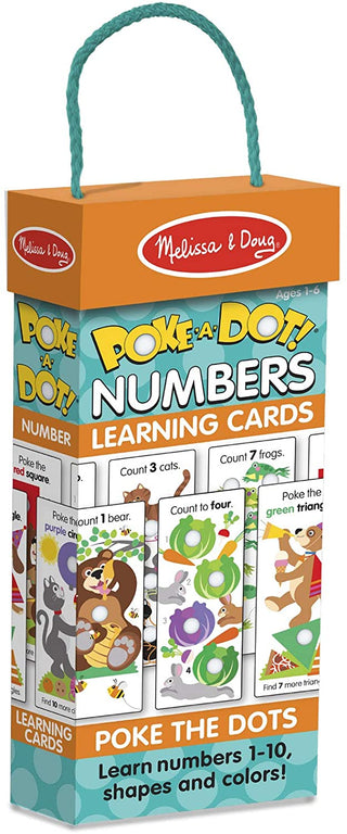 Poke-A-Dot Jumbo Number Learning Cards