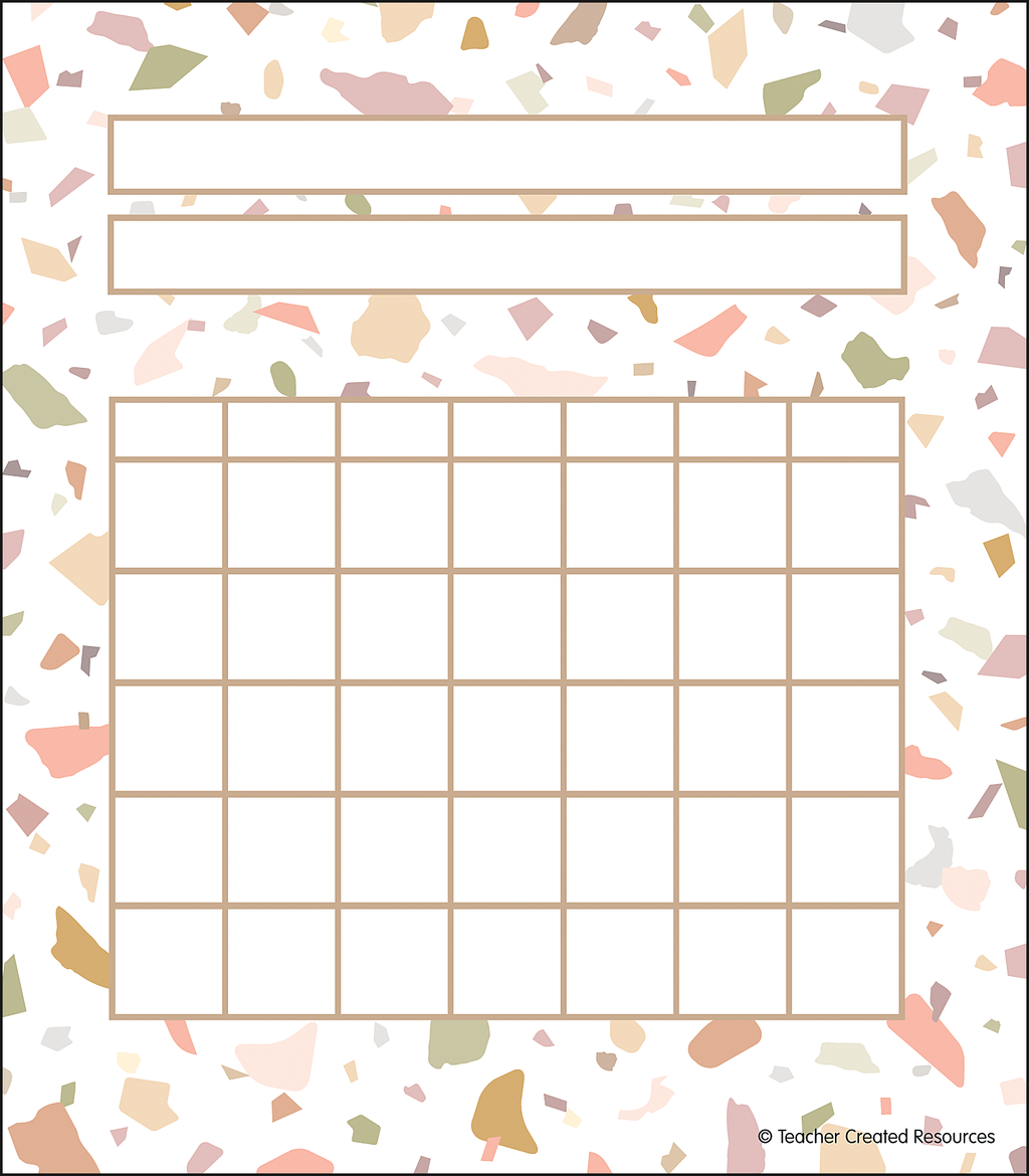 Terrazzo Tones Incentive Charts – CM School Supply