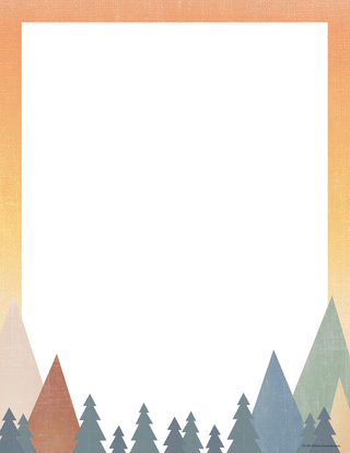 Moving Mountains Blank Chart