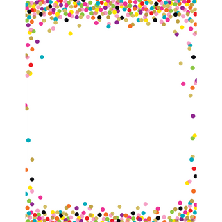 Confetti Blank Chart