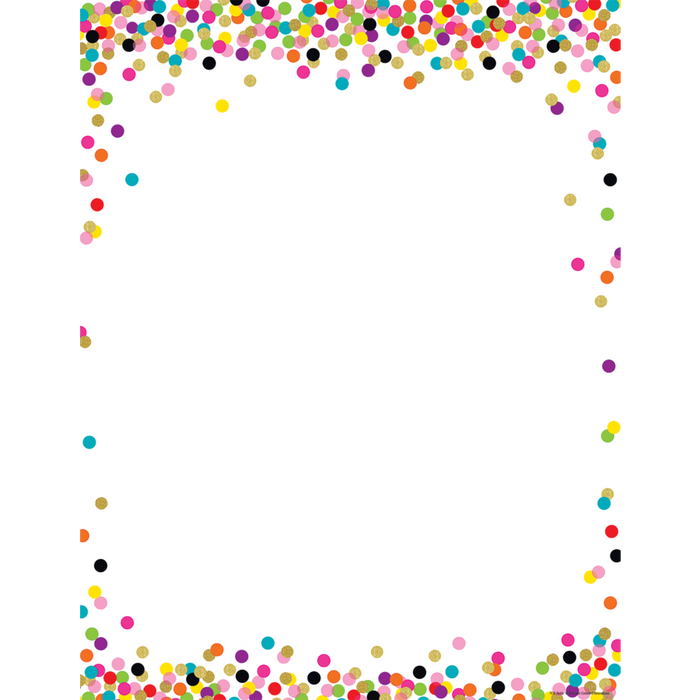 Confetti Blank Chart — CM School Supply