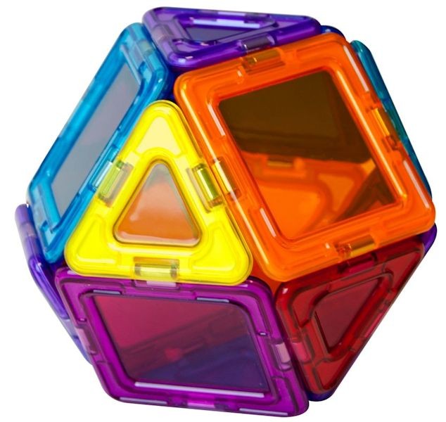 (14 Magformers pc) Rainbow Set
