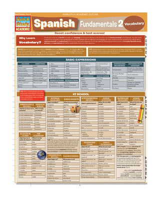 QuickStudy: Spanish Fundamentals 2