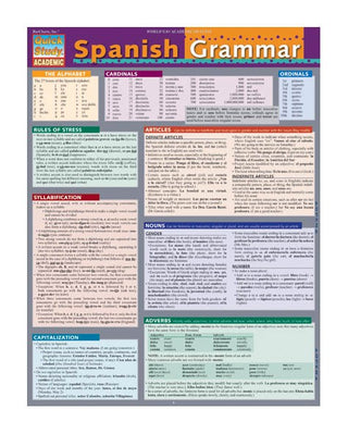 QuickStudy: Spanish Grammar